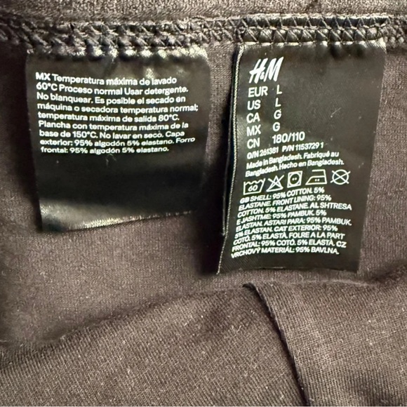 H&M men’s black briefs 3-pack underwear - Picture 5 of 5